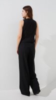 Купить Брюки палаццо с узором женские LAWA WTC02336 S Черный Артикул: 2000990770875 Миниатюра фотографии № 4