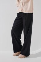 Брюки палаццо с узором женские LAWA WTC02336 L Черный  Фото №0