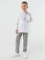 Штаны с узором для мальчика Pitiki 751 98 см Серый (2000990522825S)(SC)  Фото №1