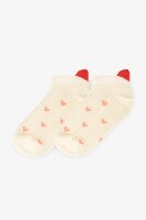 Купити Шкарпетки для дівчинки Premier Socks 16Д-4/3Д 20-22 Молочний Артикул: 2000991062375 Фото мініатюра № 2