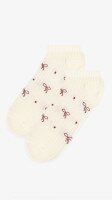 Шкарпетки для дівчинки Premier Socks Бантики 16-18 Молочний  Фото №0