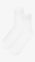 Шкарпетки для дівчинки Premier Socks Рубчик 18-20 Білий  Фото №0