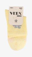 Шкарпетки для дівчинки Very Socks Квіти 134-140 см Жовтий  Фото №1