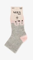 Носки для девочки Very Socks Зайчик 80-92 см Серый  Фото №2