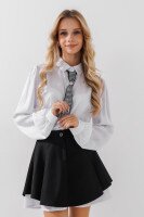 Сорочка однотонна для дівчинки Vio Faloni 3308 152 см Білий (2000990495020D)(SC)