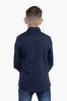 Сорочка однотонна для хлопчика Deniz 311-1 152 см Темно-синій (2000989810438D)(SC)  Фото №1