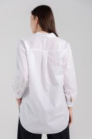 Сорочка однотонна жіноча AYN 1816 S Білий (2000990421531S)  Фото №4