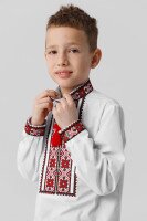 Рубашка вышиванка для мальчика КОЗАЧЕК ОРЕСТ 122 см Красный (2000990029881D)(SC)  Фото №0
