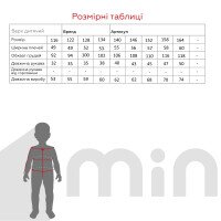 Сорочка з візерунком для дівчинки MyChance 2452 158 см Сірий  Фото №10