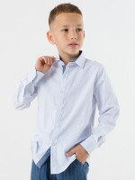 Сорочка з візерунком для хлопчика Deniz 20108 116 см Білий (2000990438478D)(SC)  Фото №0