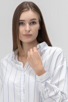 Рубашка с узором женская Karol 5118 S Белый  Фото №0