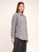 Рубашка с узором женская LAWA WTC02360 XS Черно-белый  Фото №0