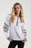 Сорочка з вишивкою для дівчинки СТЕФАНІЯ 140 см Різнокольоровий (2000989764021D)(SC)  Фото №0
