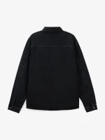 Купить Рубашка однотонная мужская GENUA G01218-003 3XL Черный Артикул: 2000999626364 Миниатюра фотографии № 4