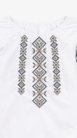 Купить Рубашка вышиванка женская Козачок Стелла 44 Белый Артикул: 2000999375484 Миниатюра фотографии № 8