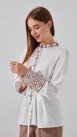 Сорочка вишиванка жіноча On me D361 2XL Білий  Фото №1