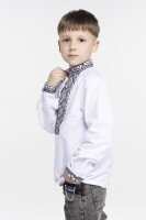 Сорочка з вишивкою для хлопчика КОЗАЧОК ІЛЛЯ 104 см Різнокольоровий (2000989394679D)(SC)  Фото №0