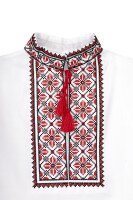 Рубашка с вышивкой для мальчика КОЗАЧОК РУСЛАН 128 см Красный (SC)  Фото №0
