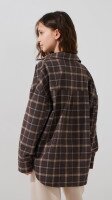 Купить Рубашка с узором для девочки MyChance 2603 128 см Коричневый Артикул: 2000999479786 Миниатюра фотографии № 5