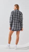 Купить Рубашка с узором женская LAWA WBC02443 XS Серый Артикул: 2888000016799 Миниатюра фотографии № 5