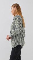 Купити Сорочка з візерунком жіноча LAWA WTC02360 2XL Хакі Артикул: 2000999340369 Фото мініатюра № 5