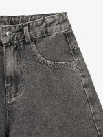 Купить Шорты джинсовые для девочки Dinomin WG0016 134 см Серый Артикул: 2000999506499 Миниатюра фотографии № 2