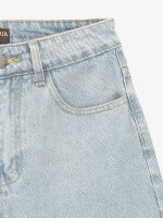 Купить Шорты однотонные женские GENUA G01139-0005 2XL Голубой Артикул: 2000999508240 Миниатюра фотографии № 2