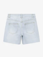 Купить Шорты однотонные женские GENUA G01139-0007 S Голубой Артикул: 2000999508752 Миниатюра фотографии № 3