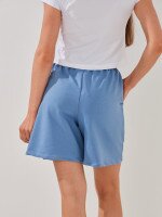 Купить Шорты однотонные женские GENUA G01139-0028 2XL Голубой Артикул: 2000999596919 Миниатюра фотографии № 4