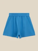 Купить Шорты трикотажные однотонные женские LAWA WBC02410 XL Синий Артикул: 2000999613814 Миниатюра фотографии № 8