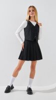 Купити Спiдниця для дівчинки MOYABERLA H005 116 см Чорний Артикул: 2000999161612 Фото мініатюра № 1