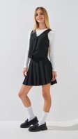 Купити Спiдниця для дівчинки MOYABERLA H005 116 см Чорний Артикул: 2000999161612 Фото мініатюра № 3