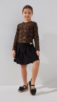 Купить Юбка классика для девочки Kai-Kai M8867 116 см Черный Артикул: 2000999147531 Миниатюра фотографии № 2
