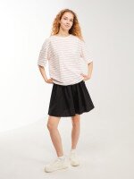 Купить Юбка мини однотонная женская LAWA WTC02493 XS Черный Артикул: 2000999620898 Миниатюра фотографии № 2
