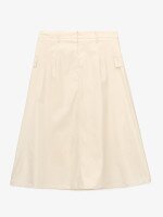 Купить Юбка однотонная женская GENUA G011229-0033 2XL Светло-бежевый Артикул: 2000999633645 Миниатюра фотографии № 3