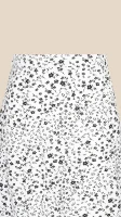 Юбка с узором женская LAWA WTC02303 XS Бело-черный  Фото №0