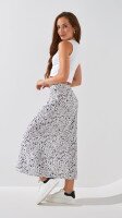 Юбка с узором женская LAWA WTC02303 XS Бело-черный  Фото №0