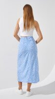 Юбка с узором женская LAWA WTC02303 XS Голубовато-белый  Фото №2