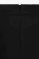 Юбка однотонная женская On me 2339 baza S Черный  Фото №1