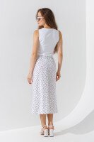 Юбка с узором женская LAWA WTC02303 L Бело-черный  Фото №4