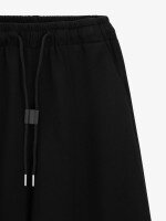Купить Спортивные штаны Baggy однотонные женские GENUA 601 XL Черный Артикул: 2000999609923 Миниатюра фотографии № 2