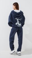 Купить Спортивные штаны бананы однотонные женские LAWA WTC02459 XS Графит Артикул: 2000999388422 Миниатюра фотографии № 5