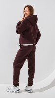 Купить Спортивные штаны джогеры однотонные женские LAWA WBC02322 XS Шоколадный Артикул: 2888000030115 Миниатюра фотографии № 5
