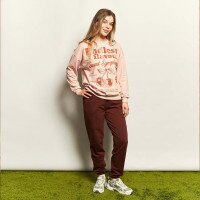 Спортивные штаны джоггеры женские LAWA WBC02463 XL Бордовый