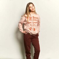 Спортивные штаны джоггеры женские LAWA WBC02463 XL Бордовый  Фото №1