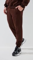 Купить Спортивные штаны однотонные мужские GENUA G01225-0002 S Коричневый Артикул: 2000999473845 Миниатюра фотографии № 3