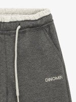 Купить Спортивные штаны однотонные для девочки Dinomin 26208 98 см Графитовый Артикул: 2000999496677 Миниатюра фотографии № 2