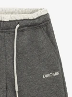 Купити Спортивні штани однотонні для дівчинки Dinomin 26208 104 см Графітовий Артикул: 2000999496684 Фото мініатюра № 2