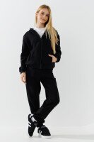 Спортивні штани однотонні для дівчинки LAWA GBC02315 152 см Чорний  Фото №0