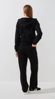 Купить Спортивные штаны однотонные женские GENUA G01142-0004K 4XL Черный Артикул: 2000999488559 Миниатюра фотографии № 5